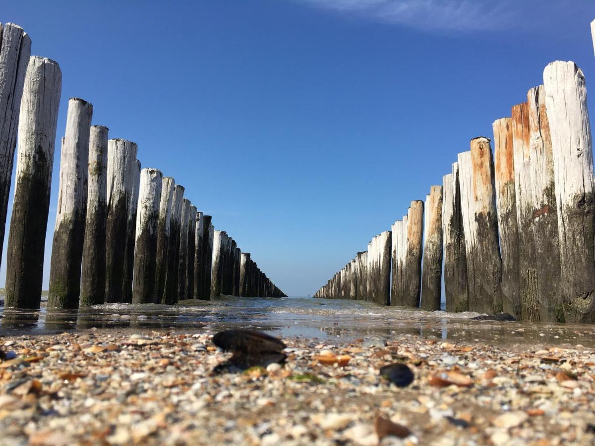 Vakantiewoning Scheldestraat 23 Zoutelande, Dicht Bij Domburg Bagian luar foto